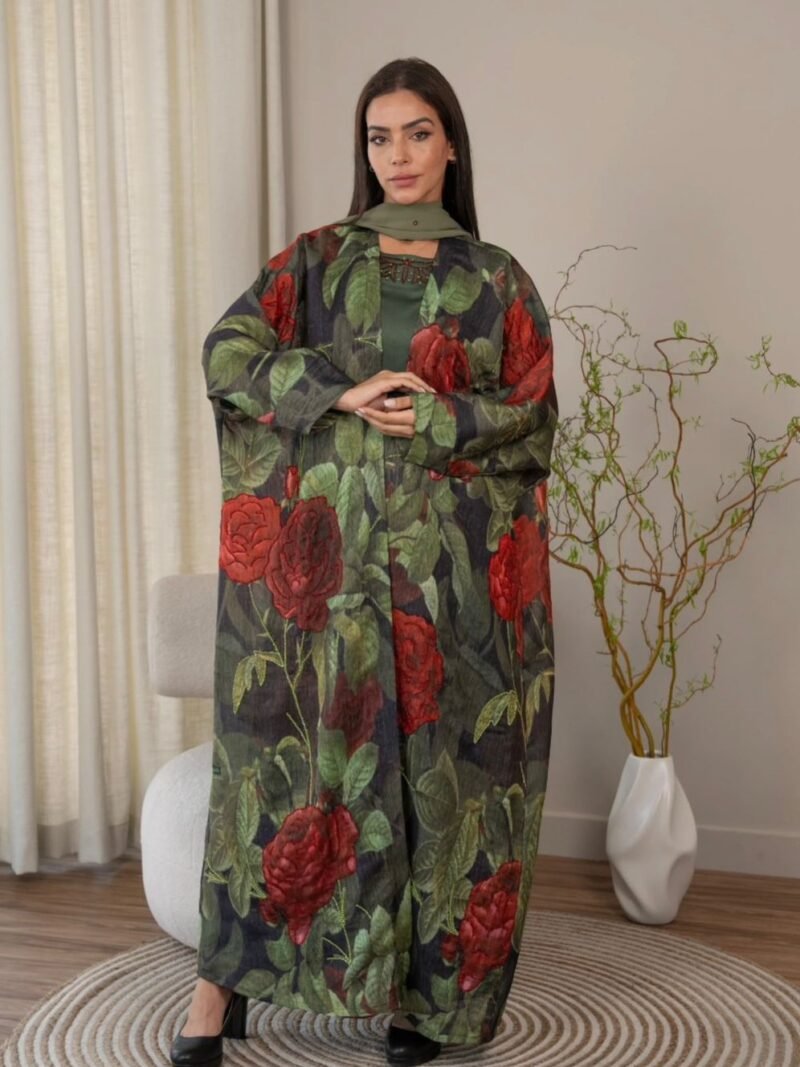 RED ROSE ABAYA