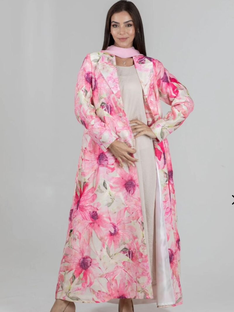 FLORAL ABAYA