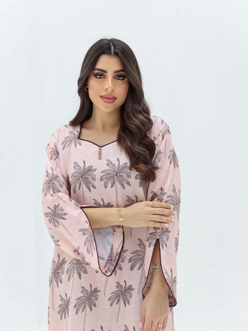 Light Pink Brown Palm